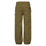 MBaldfaceShellPant-Army green ski pants on a white background