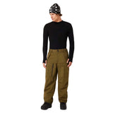 MBaldfaceShellPant-Army green ski pants on a white background