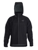 MBetaARJacket-Black jacket with a brand logo on a white background