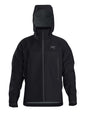 MBetaARJacket-Black jacket with a brand logo on a white background
