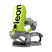 MBlasterAWFase-Yellow snowboard binding with branding on a white background