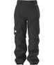 MBlizzarderyCargoPant-Black snow pants with The North Face logo on a white background