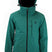 MBooterJacket- Green jacket with a hood on a white background