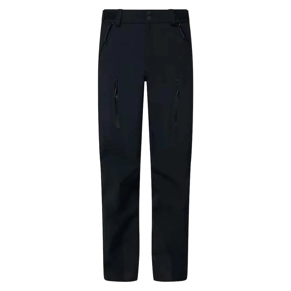 MBowlsGore-TexShellPant-Black pants on a white background
