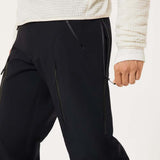 MBowlsGore-TexShellPant-Black pants on a white background