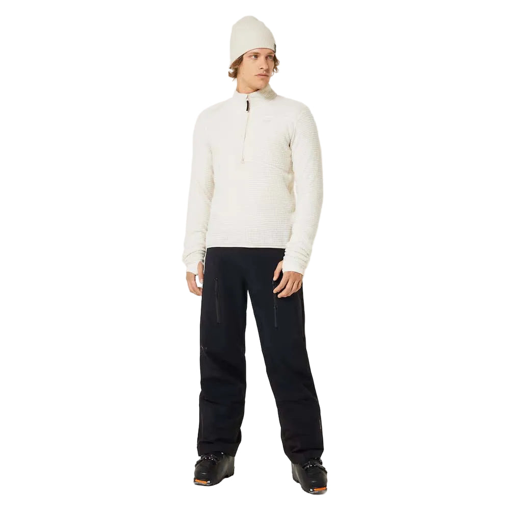 MBowlsGore-TexShellPant-Black pants on a white background