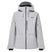 MCanopyIns.Jacket-Light gray jacket with black accents on a white background