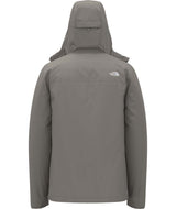 MCartoMonoTriclimateHoodedJacket-Gray jacket with a hood on a white background
