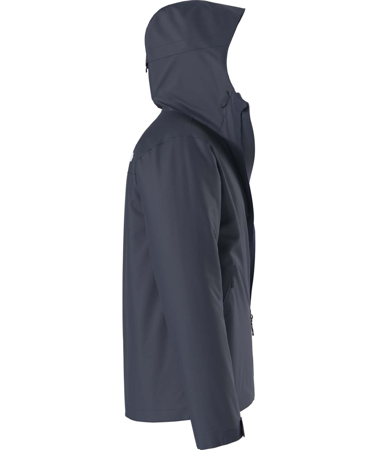 MCartoMonoTriclimateHoodedJacket-Dark blue jacket with hood on a white background