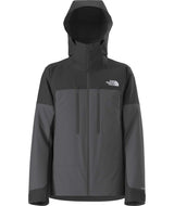 MChakalJacket-Grey and Black jacket with hood on a white background