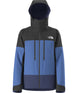 MChakalJacket-Blue and black jacket with The North Face logo on a white background