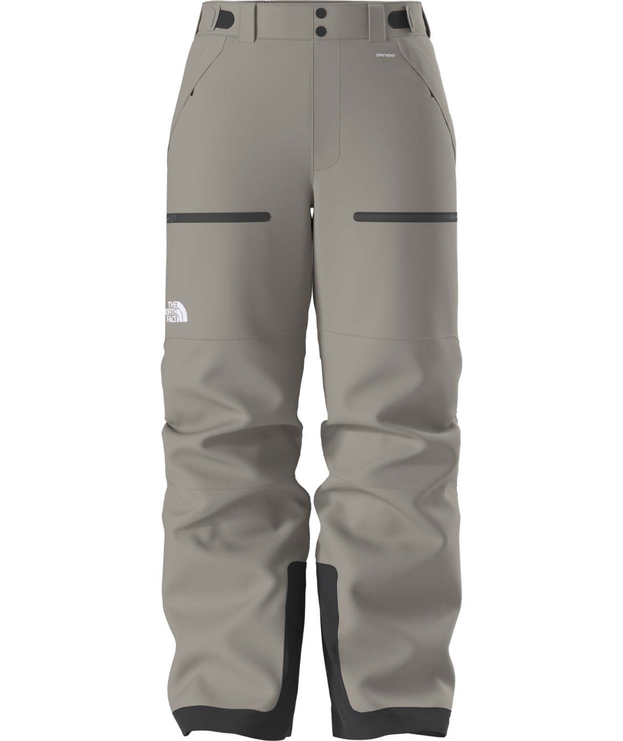 MChakalPant- Gray snow pants with black accents on a white background