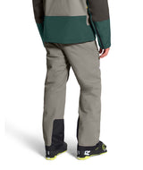 MChakalPant- Gray snow pants with black accents on a white background