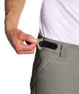 MChakalPant- Gray snow pants with black accents on a white background