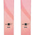 MCrossW88-A pair of Dynastar ski shown vertically side-by-side against a white background, featuring a pink-to-orange gradient design with a mint green top and bottom.