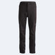 MDeldaSoftshellPant-Black technical outdoor pants shown flat against a light gray background.