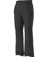 MDescenditPant-Black snow pants on a white background