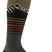 MSTEEPLINES-Sock with mountain design on a white background