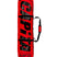 MFGBoardBag-Red and black ski bag with 'Capita' branding on a white background