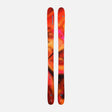 MFree108- Pair of colorful skis on a white background