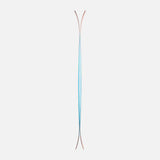 MFree108- Pair of colorful skis on a white background