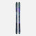 MFree94-A pair of Dynastar skis shown vertically against a light gray background, featuring a dark teal and purple marbled pattern with pink and white branding details.