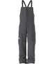MFreedomBib-Grey bib overalls with The North Face logo on a white background