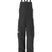 MFreedomBib-Black bib overalls with The North Face logo on a white background