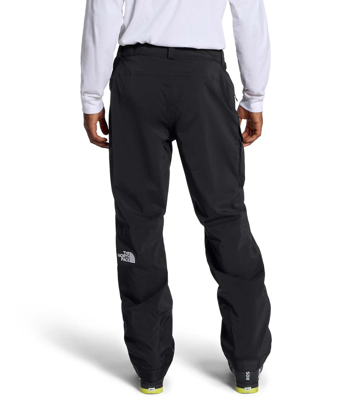 MFreedomPant-Black pants with a brand logo on a white background