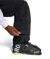 MFreedomPant-Black pants with a brand logo on a white background