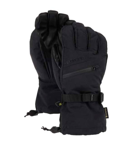 MGORE-TEXGloves-Black gloves with a brand logo on a white background