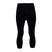 MHeavyweightGridFleece3_4Bottom-Black leggings on a white background