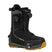 MHighshotPlusStepOnSnowboardBoots-Black snowboard boot with yellow sole on a white background