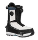 MHighshotPlusStepOnSnowboardBoots-Black and white snowboard boot with Burton logo on a white background