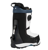 MHighshotPlusStepOnSnowboardBoots-Black and white snowboard boot with Burton logo on a white background