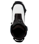 MHighshotPlusStepOnSnowboardBoots-Black and white snowboard boot with Burton logo on a white background