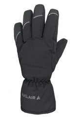 MHorizon2.0Glove-Black glove with visible branding on a white background