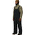 MHotLapInsulatedBib- Man wearing a black bib on a white background