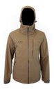 MHotLapsShellJacket- Light brown jacket with a brand logo on a white background
