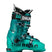 IlMoroMVIF-Teal ski boot with black accents on a white background