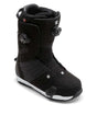 MJudgeStep-On-Black and white snowboard boot on a white background