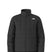 MJunctionInsulatedJacket- Black jacket with a white North Face logo on a white background