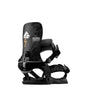 MKatanaAWFasePro- Black snowboard bindings on a white background
