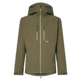 MKendallRCShellJacket2.0-Green jacket with a hood on a white background