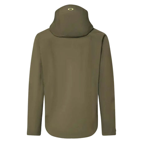 MKendallRCShellJacket2.0-Green jacket with a hood on a white background
