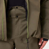 MKendallRCShellJacket2.0-Green jacket with a hood on a white background
