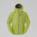 LofotenGore-TexJkt-Green ski jacket on a gray background