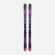 MMENACE80-A pair of Dynastar skis with a purple and pink gradient, shown vertically against a light gray background.