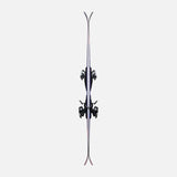 MMENACE80-A pair of Dynastar skis with a purple and pink gradient, shown vertically against a light gray background.