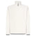 MMapleRidge1_2Zip-White half-zip pullover with black trim on a white background